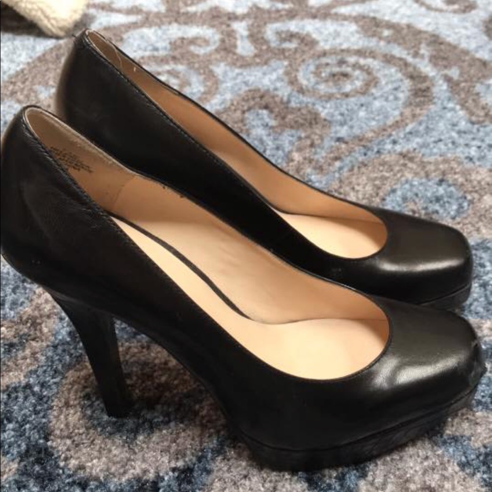 Nine West Black Pumps 7.5